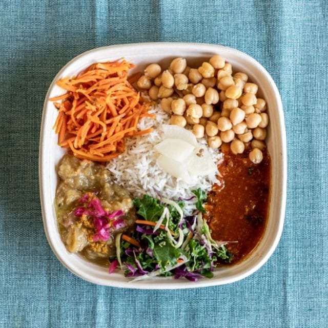 Chickpea Coconut Bowl.