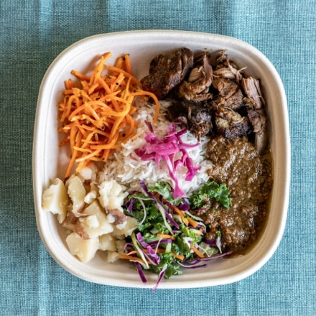 Goa Pork Bowl.