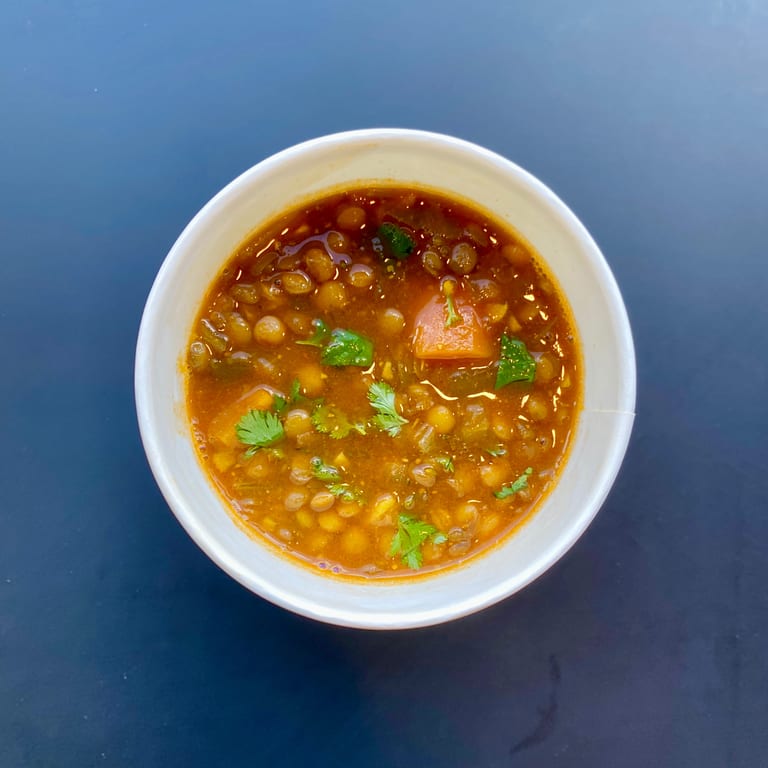 Explore our vegan soup selection