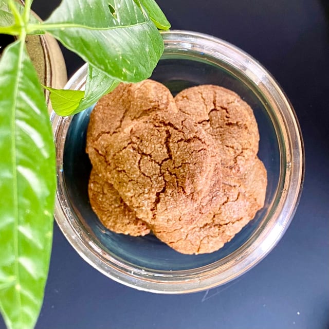 Ginger Molasses Cookie.
