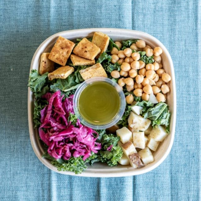 Kale Bhel Salad.